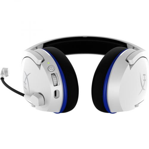 HyperX Cloud Stinger Core   Wireless Gaming Headset (White Blue)   PS5 PS4 Bottom/500
