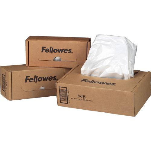Fellowes Waste Bags For Small Office / Home Office Shredders Collections/500