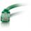C2G 3ft Cat5e Snagless Unshielded (UTP) Network Patch Cable   Green Front/500