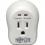 Tripp Lite By Eaton 1 Outlet Personal Surge Protector Direct Plug In 600 Joules 2 Diagnostic LEDs Front/500