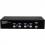 StarTech.com 4 Port High Resolution USB DVI Dual Link KVM Switch With Audio Front/500