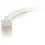 C2G 10ft Cat6 Non Booted Unshielded (UTP) Network Patch Cable   White Front/500