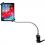 CTA Digital Heavy Duty Security Gooseneck Clamp Stand For 7 14 Inch Tablets, Including IPad 10.2 Inch (7th/ 8th/ 9th Generation) Front/500