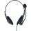 Verbatim Stereo Headset With Microphone And In Line Remote Front/500