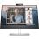 HP E24mv G4 24" Class Webcam Full HD LCD Monitor   16:9   Black, Silver Front/500