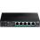 TRENDnet 5 Port Unmanaged 2.5G PoE+ Switch, Fanless, Compact Desktop Design, Metal Housing, 2.5GBASE T Ports, IEEE 802.3bz, 55W PoE Budget, Life Protection, Black, TPE TG350 Front/500