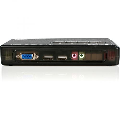 StarTech.com SV411KUSB   KVM / Audio Switch   USB   4 Ports   1 Local User Front/500