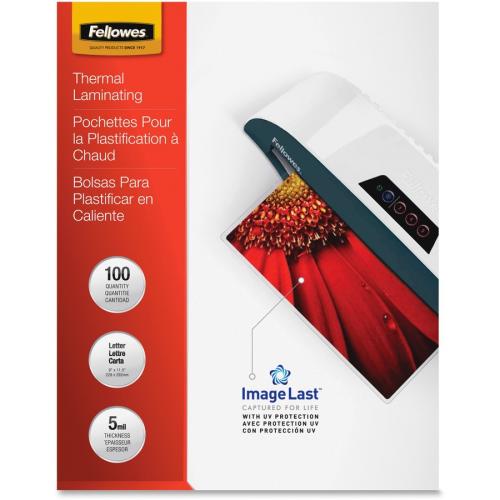 Fellowes Letter Size Laminating Pouches Front/500