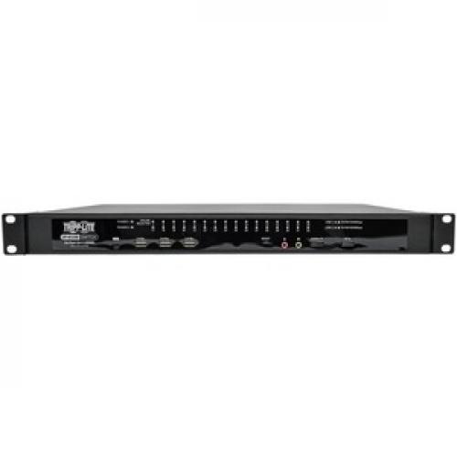 Tripp Lite By Eaton NetDirector 32 Port Cat5 KVM Over IP Switch   Virtual Media, 2 Remote + 1 Local User, 1U Rack Mount, TAA Front/500