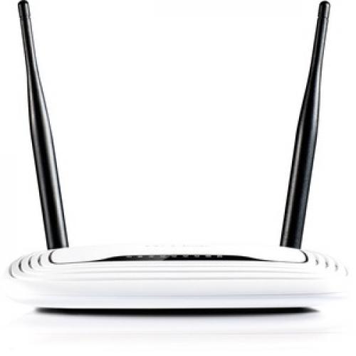 TP LINK TL WR841N   Wireless N300 Home Router, 300Mpbs, IP QoS, WPS Button Front/500