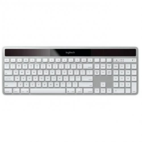 Logitech Wireless Solar Keyboard K750 For Mac   Gray   Brown Box Front/500