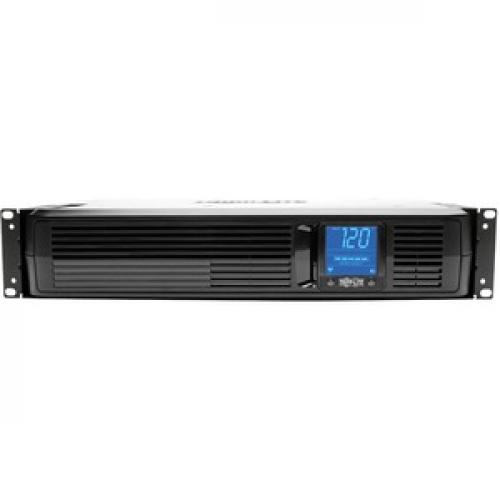 Tripp Lite By Eaton SmartPro LCD 120V 1500VA 900W Line Interactive UPS, AVR, Extended Runtime, 2U Rack/Tower, LCD, USB, DB9, 8 Outlets   Battery Backup Front/500