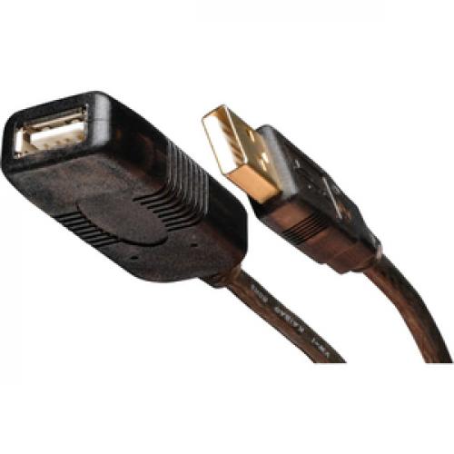Tripp Lite By Eaton 20M USB 2.0 Hi Speed Active Extension Repeater Cable USB A M/F 65ft 20 Meter Front/500
