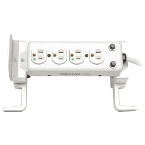 Tripp Lite By Eaton Medical Power Strip Mounting Clamp Drip Shield & Cord Management Front/500