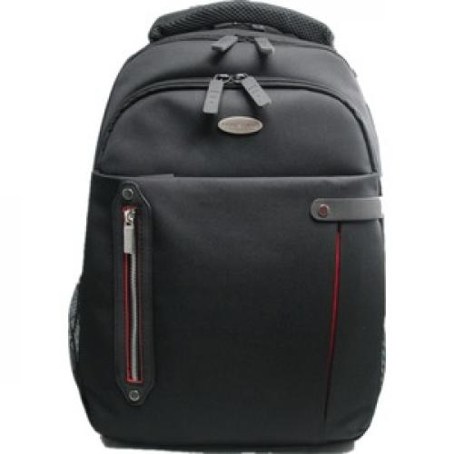 ECO STYLE Tech Pro Carrying Case (Backpack) For 16" To 16.4" IPad Notebook   Red, Black Front/500