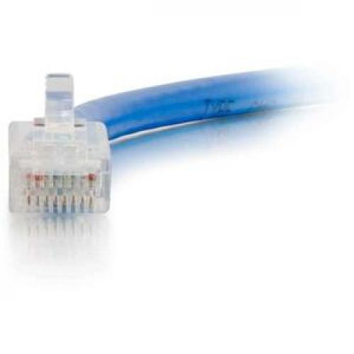 C2G 12ft Cat6 Non Booted Unshielded (UTP) Network Patch Cable   Blue Front/500