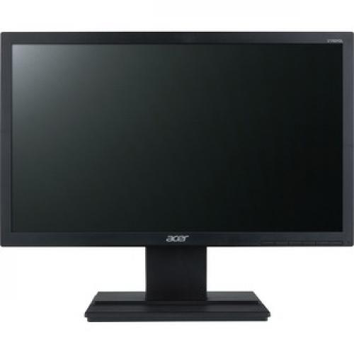 Acer V196HQL 18.5" LCD Widescreen Monitor   1366 X 768 WXGA Display @ 60Hz   LED Backlight Technology   5 Ms Response Time   1 X VGA Port   200 Nit Brightness Front/500