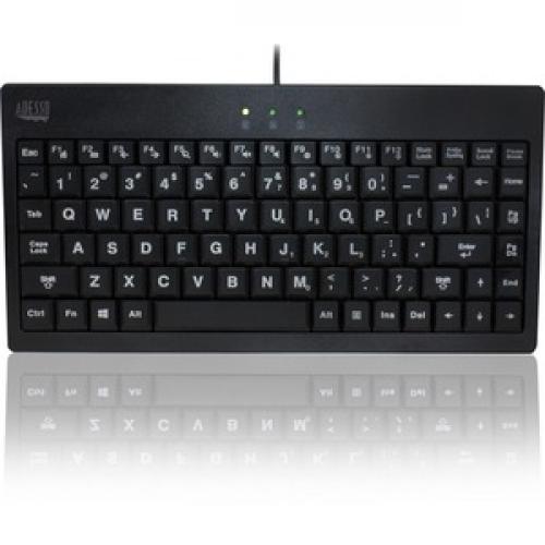 Adesso 3 Color Illuminated Mini Keyboard Front/500