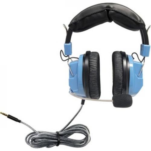 Hamilton Buhl Deluxe Headset With Gooseneck Microphone And TRRS Plug Front/500