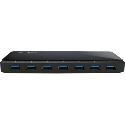 TP Link UH720   Powered USB Hub 3.0 With 7 USB 3.0 Data Ports And 2 Smart Charging USB Ports Front/500