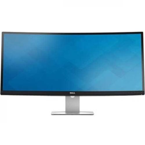 Dell UltraSharp U3415W 34" UW QHD Curved Screen LCD Monitor   21:9   Black Front/500