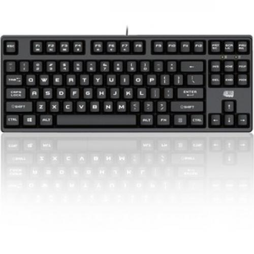 Adesso Compact Mechanical Gaming Keyboard Front/500