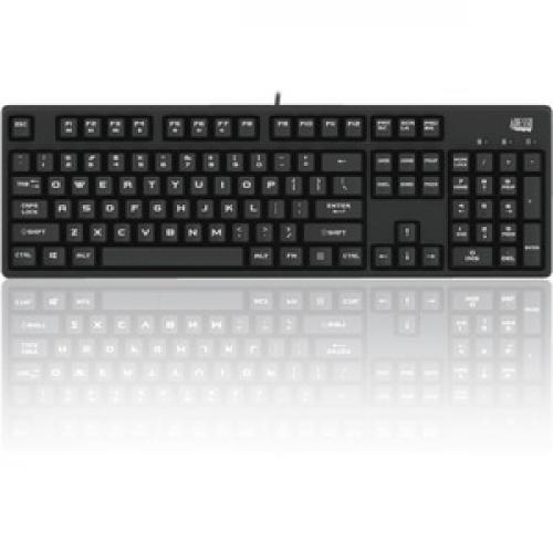 Adesso Full Size Mechanical Gaming Keyboard Front/500