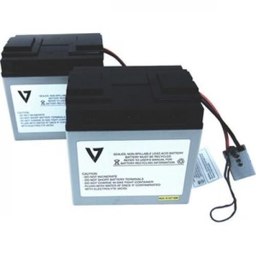 V7 RBC55 UPS Replacement Battery For APC Front/500