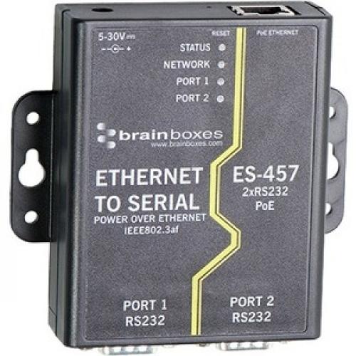 Brainboxes ES 457 Multiport Serial Adapter Front/500