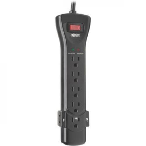 Tripp Lite By Eaton Protect It! 7 Outlet Surge Protector, 25 Ft. Cord, 2160 Joules, Black Housing Front/500