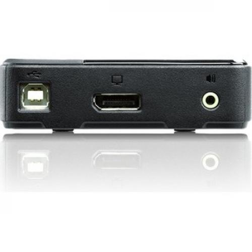 ATEN CS782DP 2 Port USB DisplayPort KVM Switch Front/500