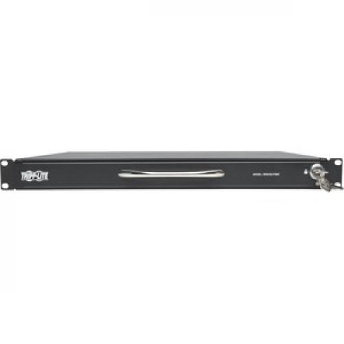 Tripp Lite By Eaton 1U Rackmount Keyboard W KVM Cable Kit For 2 Post Or 4 Post Racks Front/500