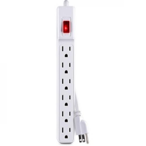 CyberPower GS60304 Power Strips 6 Outlet Power Strip Front/500