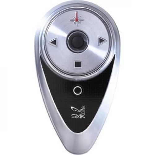 SMK Link RemotePoint Global Presenter Wireless Presentation Remote With Mouse Pointing & Red Laser Pointer (VP4350) Front/500