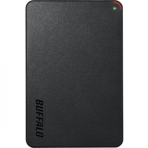 Buffalo MiniStation HD PCF1.0U3BD 1 TB Portable Hard Drive   External   SATA (SATA/300)   TAA Compliant Front/500