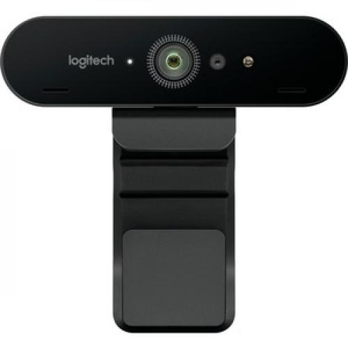 Logitech BRIO 4K Ultra HD Webcam   90 Fps   USB 3.0   4096 X 2160 Video   Auto Focus   5x Digital Zoom   Microphone   Notebook Front/500