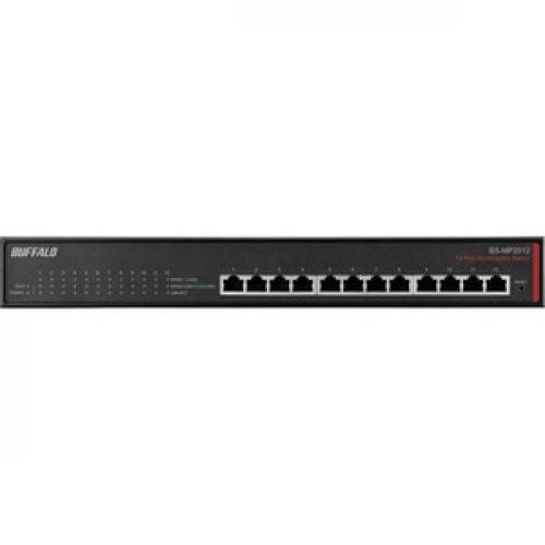 Buffalo Multi Gigabit 12 Ports Business Switch (BS MP2012) Front/500