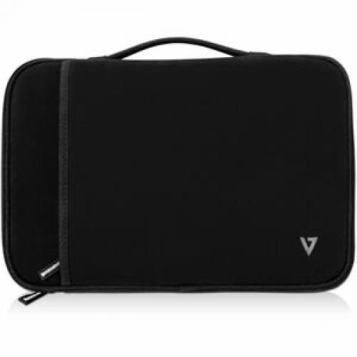 V7 CSE12HS BLK 9N Carrying Case (Sleeve) For 12" MacBook Air   Black Front/500