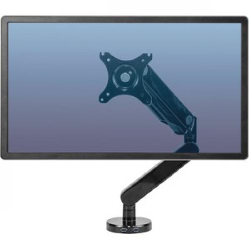 Fellowes Platinum Series Single Monitor Arm Front/500