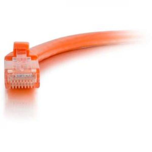 C2G 7ft Cat6 Ethernet Cable   Snagless Unshielded (UTP)   Orange Front/500