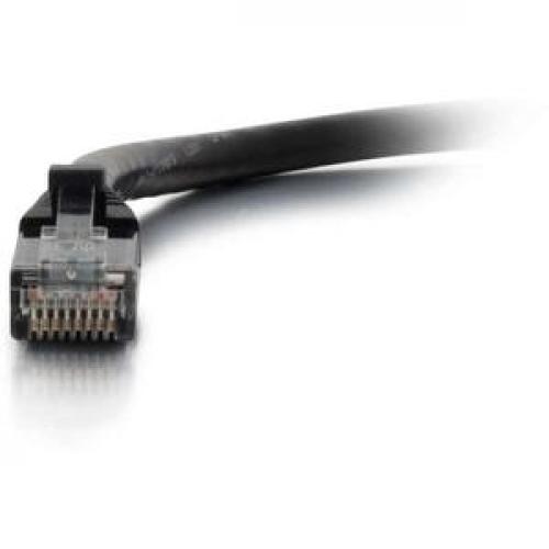 C2G 25ft Cat6 Ethernet Cable   Snagless Unshielded (UTP)   Black Front/500