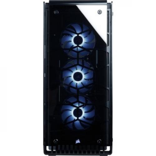 Corsair Crystal 570X RGB Mirror Black Tempered Glass, Premium ATX Mid Tower Case Front/500
