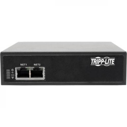 Tripp Lite By Eaton 8 Port Console Server With Dual GbE NIC, 4Gb Flash And 4 USB Ports Front/500