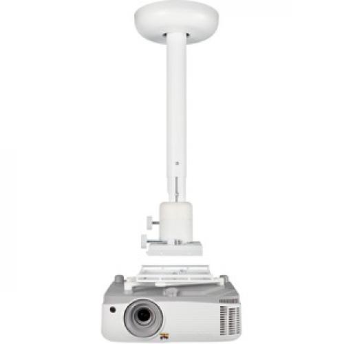 ViewSonic PJ WMK 007 Ceiling Mount For Projector   White Front/500