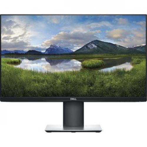 Dell P  Series 23.8" Monitor Black & Silver    LED Back Lit   1920 X 1080 Full HD Resolution   Flicker Free Screen W/ ComfortView   Widescreen (16:9)   Three Sided Ultrathin Bezel Design Front/500