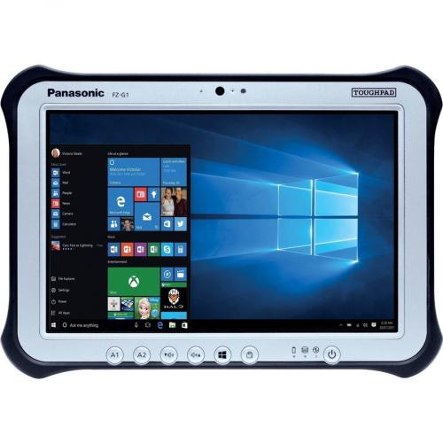 Panasonic TOUGHPAD FZ G1 FZ G1V1651VM Tablet   10.1"   8 GB   256 GB SSD   Windows 10 Pro 64 Bit   4G Front/500