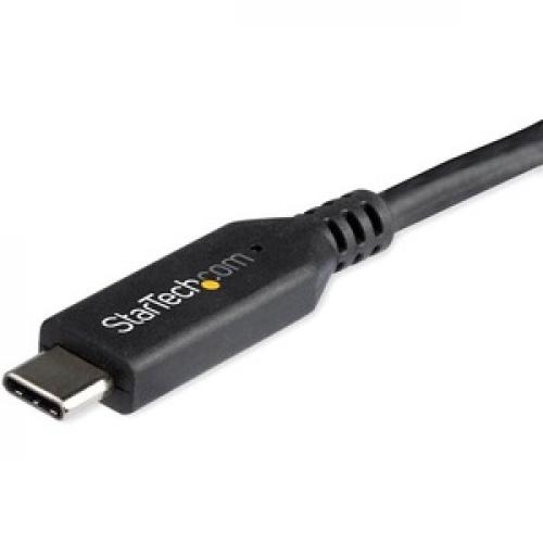 StarTech.com 6ft/1.8m USB C To Displayport 1.4 Cable Adapter   4K/5K/8K USB Type C To DP 1.4 Monitor Video Converter Cable   HDR/HBR3/DSC Front/500