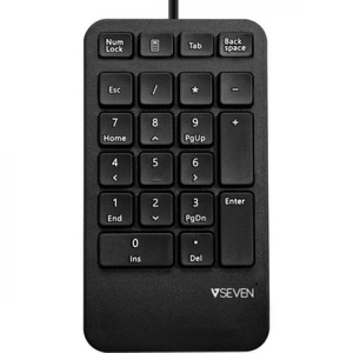 V7 Professional USB Keypad Front/500