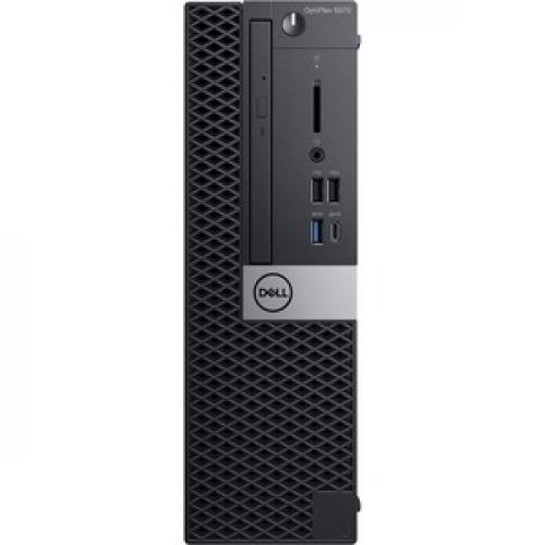 Dell OptiPlex 5000 5070 Desktop Computer   Core I7 I7 9700   8 GB RAM   256 GB SSD   Small Form Factor Front/500