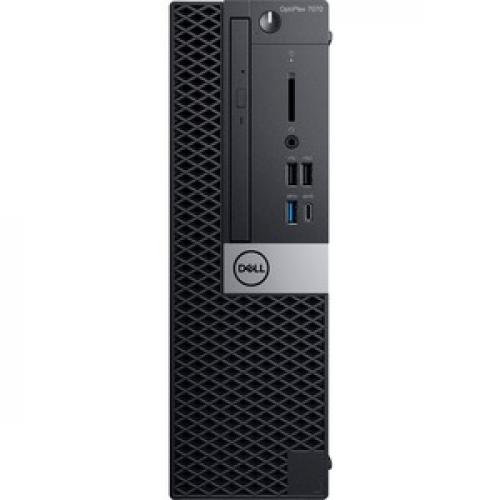 Dell OptiPlex 7000 7070 Desktop Computer   Core I7 I7 9700   8GB RAM   256GB SSD   Small Form Factor Front/500